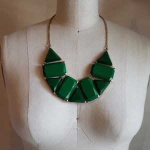 Green Statment Necklace